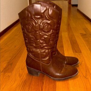 Brown Cowboy Boots